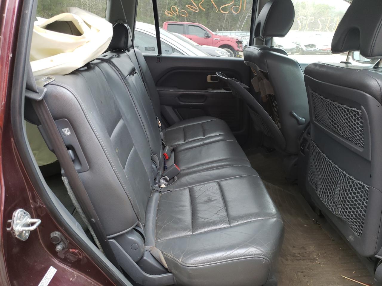Foto 6 de la subasta – 2008 HONDA PILOT EXL con VIN 5FNYF18578B046591