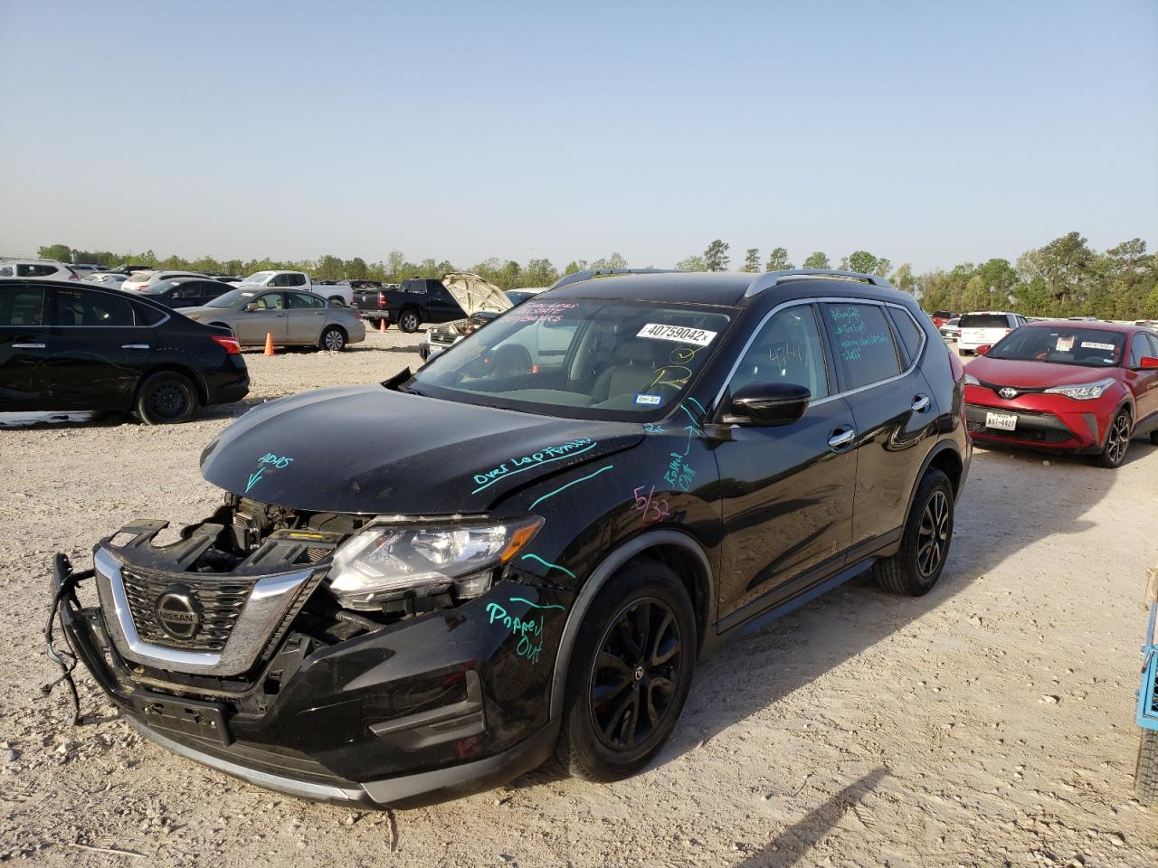 Photo 2 from auction – 2018 NISSAN ROGUE S with VIN KNMAT2MT0JP515455