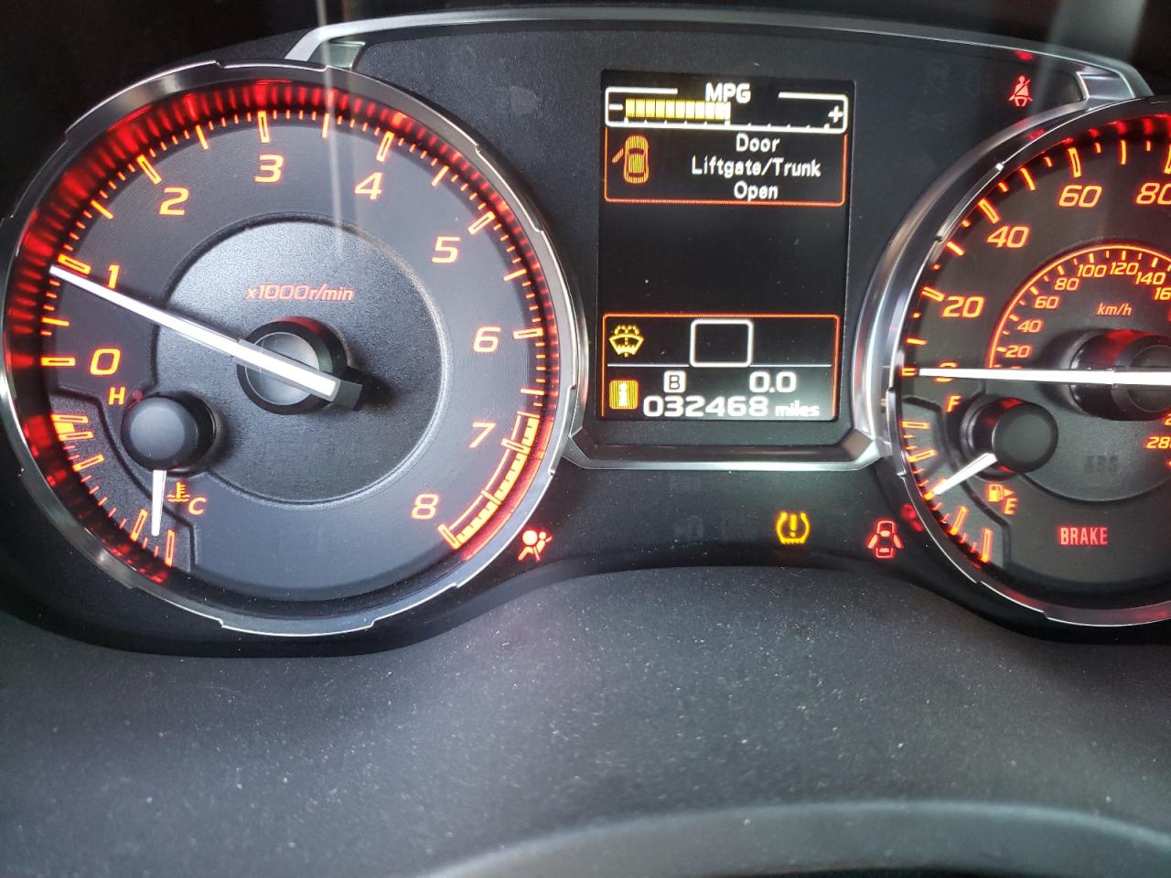 Photo 8 from auction – 2017 SUBARU WRX PREMIU with VIN JF1VA1E68H9836965