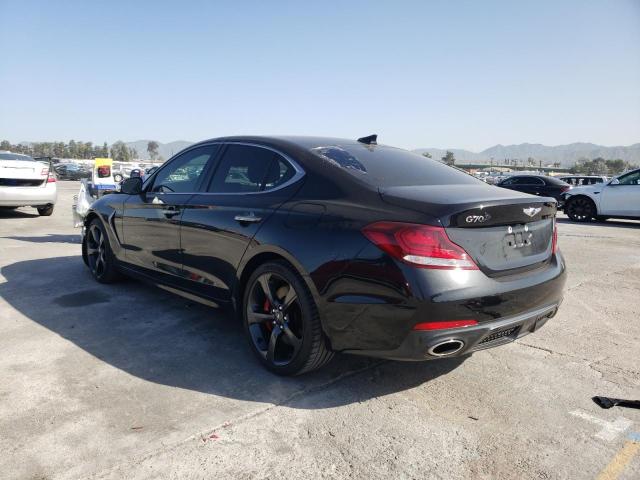 Photo 3 from auction – 2021 GENESIS G70 PRESTI with VIN KMTG34LE7MU070633