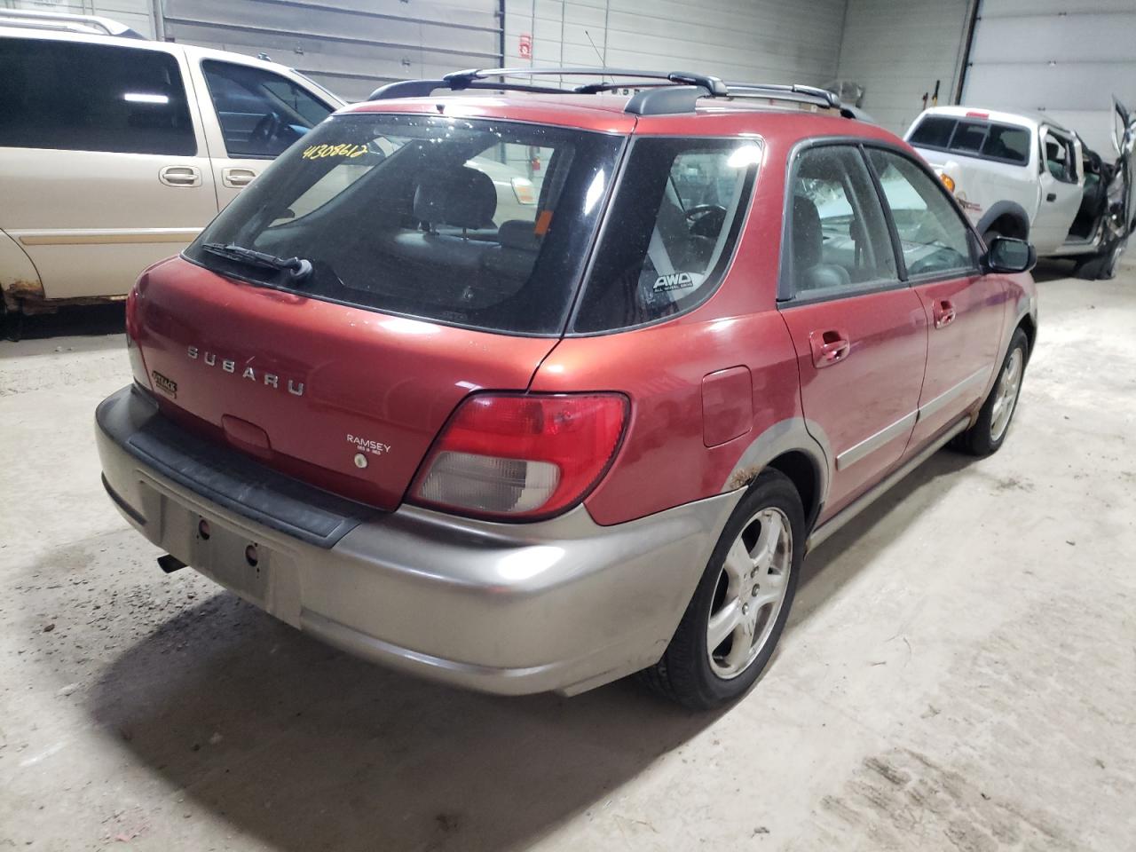 Photo 4 from auction – 2002 SUBARU IMPREZA OU with VIN JF1GG68552H831355