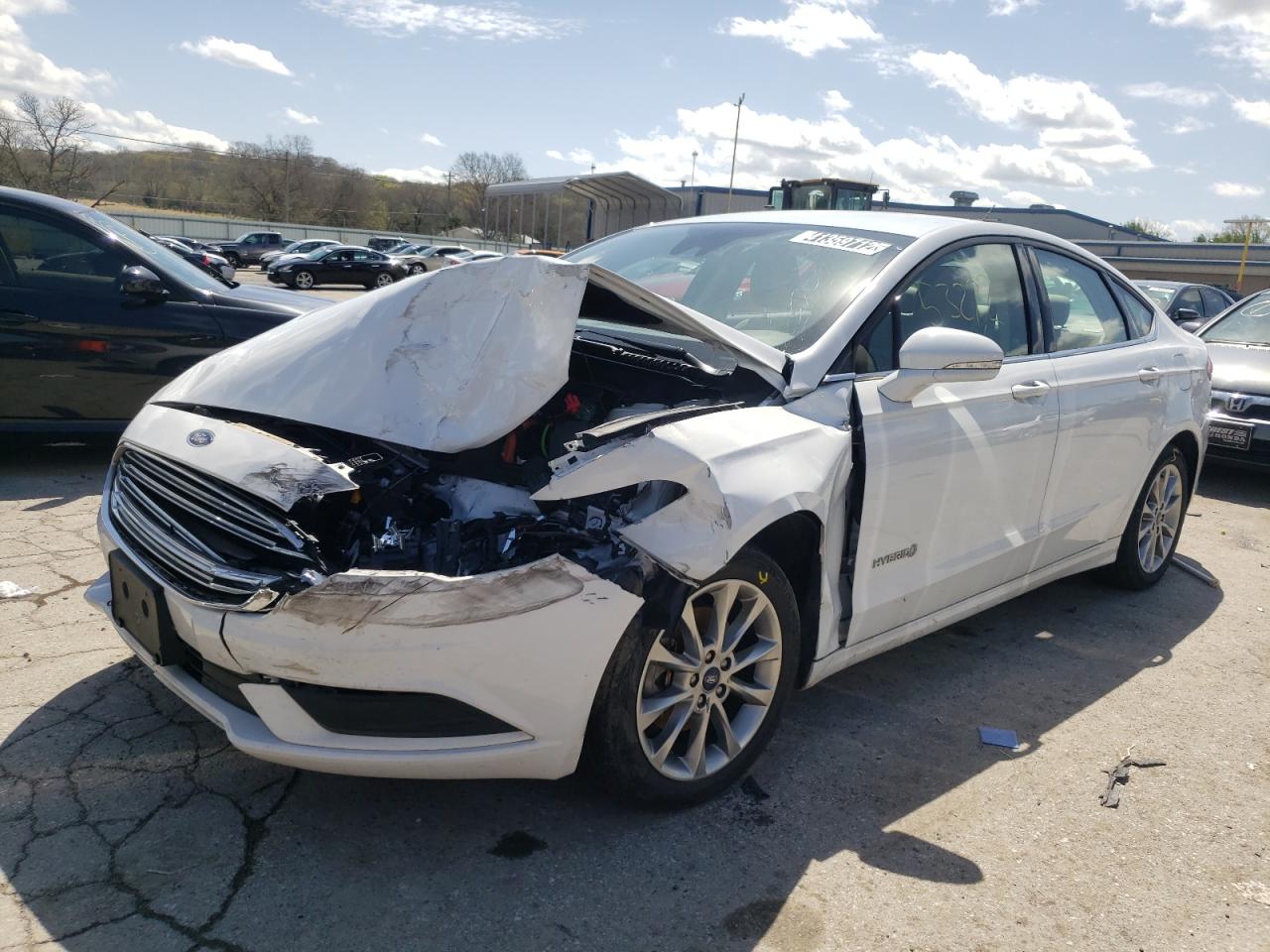 Photo 2 from auction – 2017 FORD FUSION SE with VIN 3FA6P0LU8HR319488