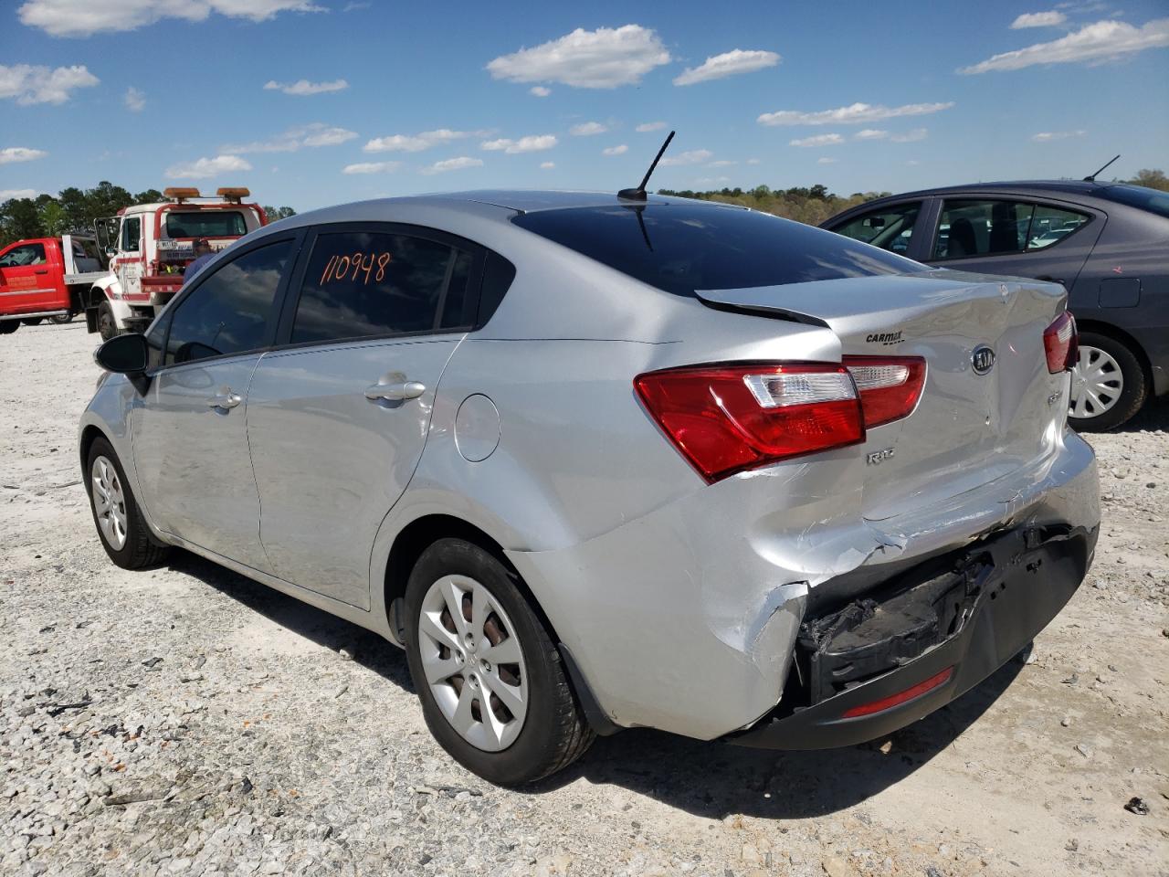 Photo 3 from auction – 2015 KIA RIO LX with VIN KNADM4A3XF6527214