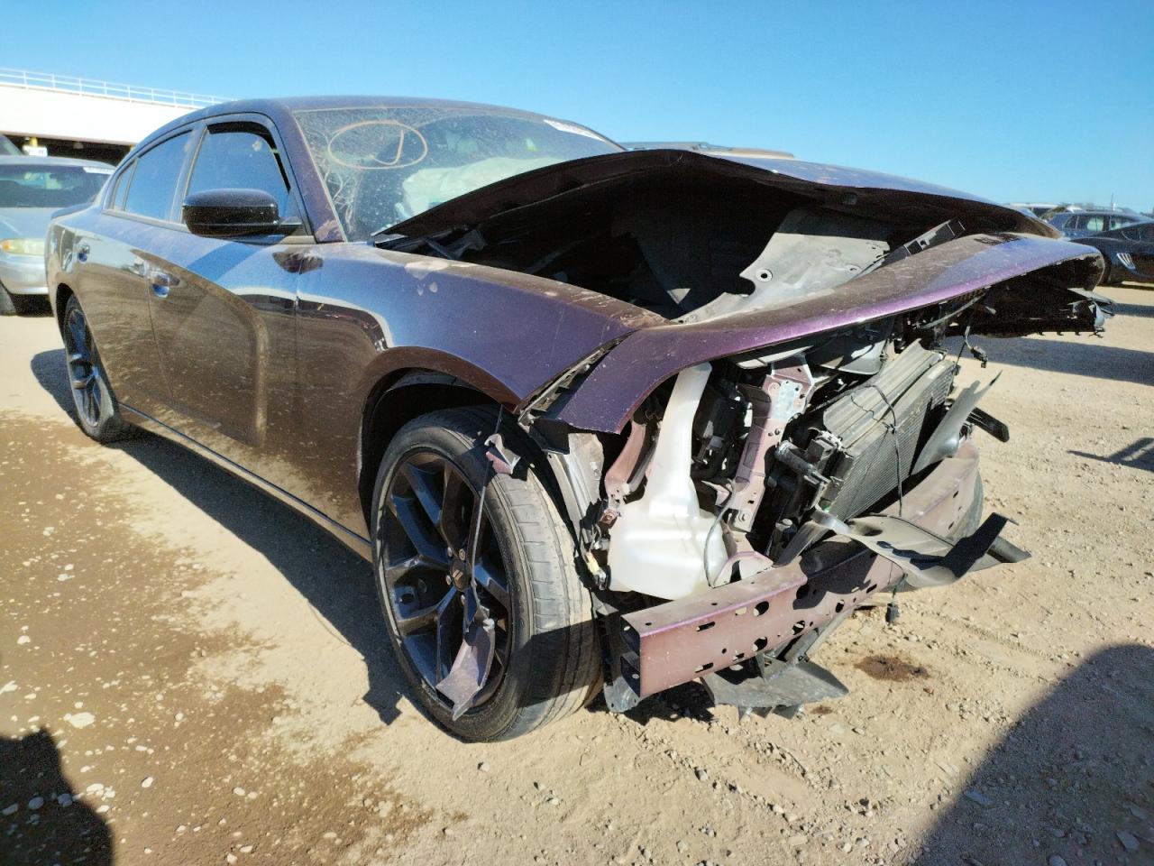 DODGE CHARGER SX 2020 with VIN 2C3CDXBG8LH157624 - Photo from auction