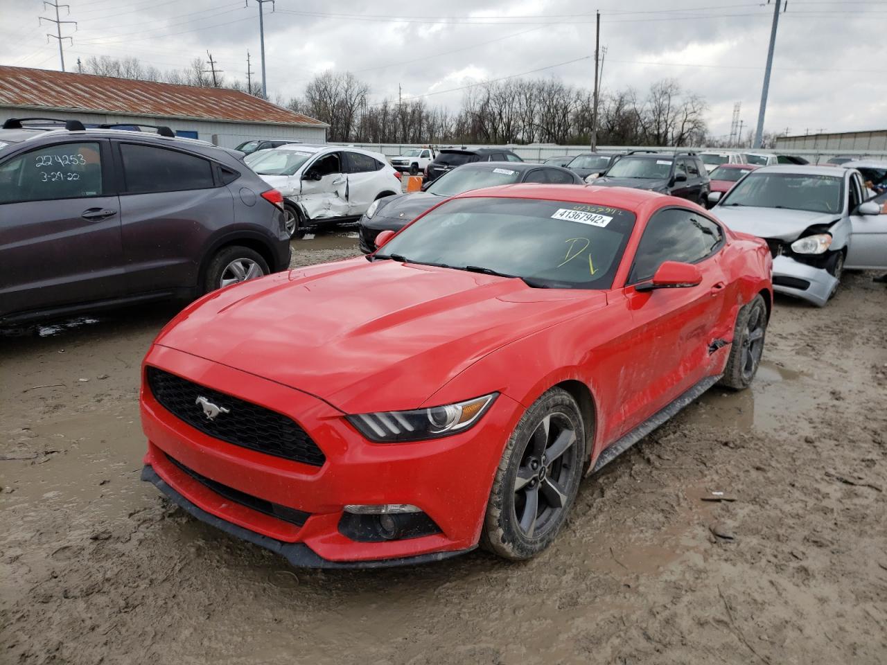 Photo 2 from auction – 2015 FORD MUSTANG with VIN 1FA6P8AM5F5306621