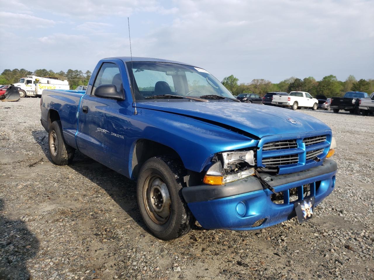 DODGE DAKOTA 2001 with VIN 1B7FL26P71S127982 - Photo from auction