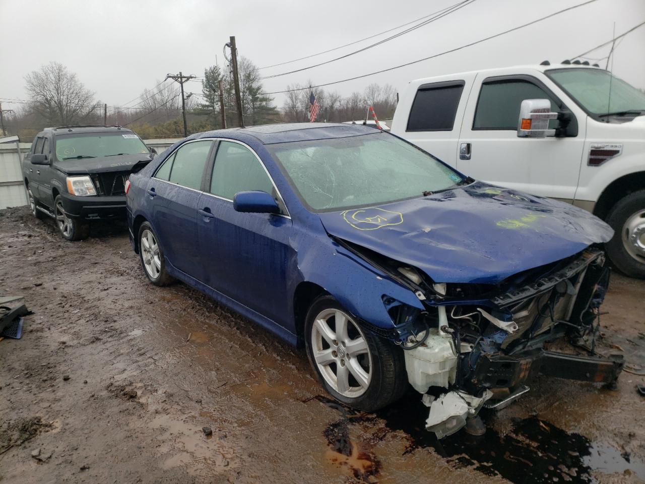 TOYOTA CAMRY CE 2007 with VIN 4T1BE46K97U180930 - Photo from auction
