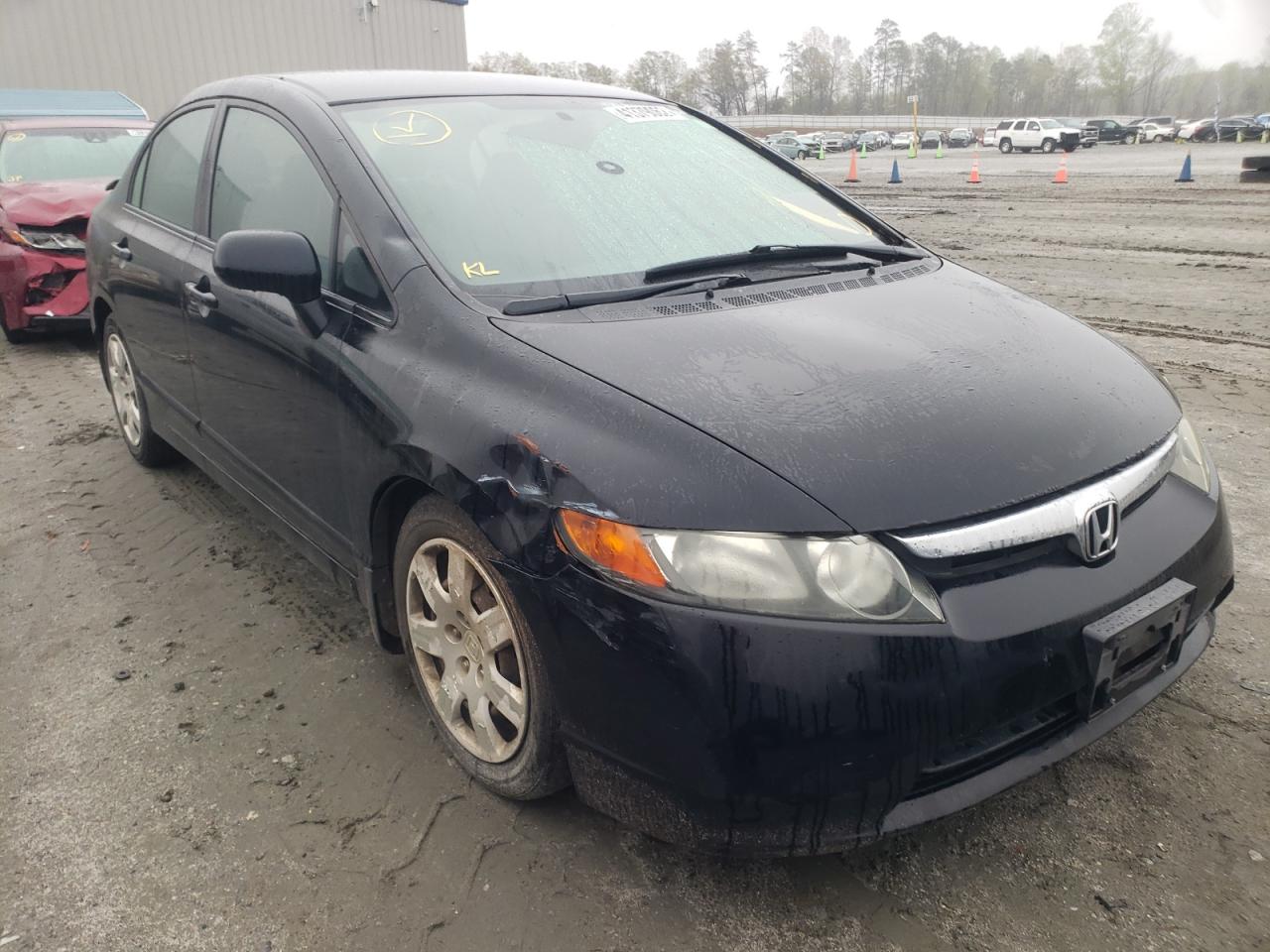 HONDA CIVIC LX 2008 with VIN 2HGFA16598H326016 - Photo from auction