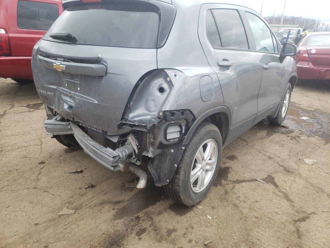 Photo 4 from auction – 2020 CHEVROLET TRAX LS with VIN 3GNCJNSB4LL286343