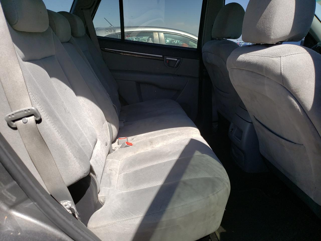 Photo 6 from auction – 2009 HYUNDAI SANTA FE G with VIN 5NMSG73DX9H271964