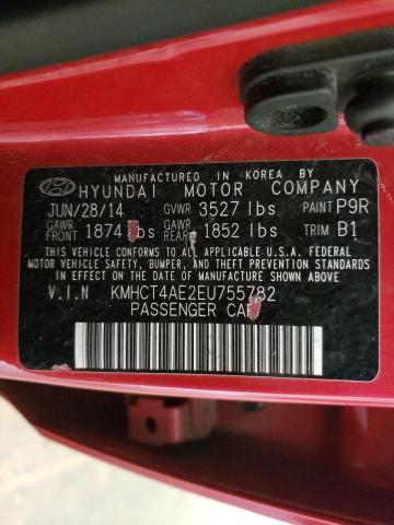 Photo 10 from auction – 2014 HYUNDAI ACCENT GLS with VIN KMHCT4AE2EU755782