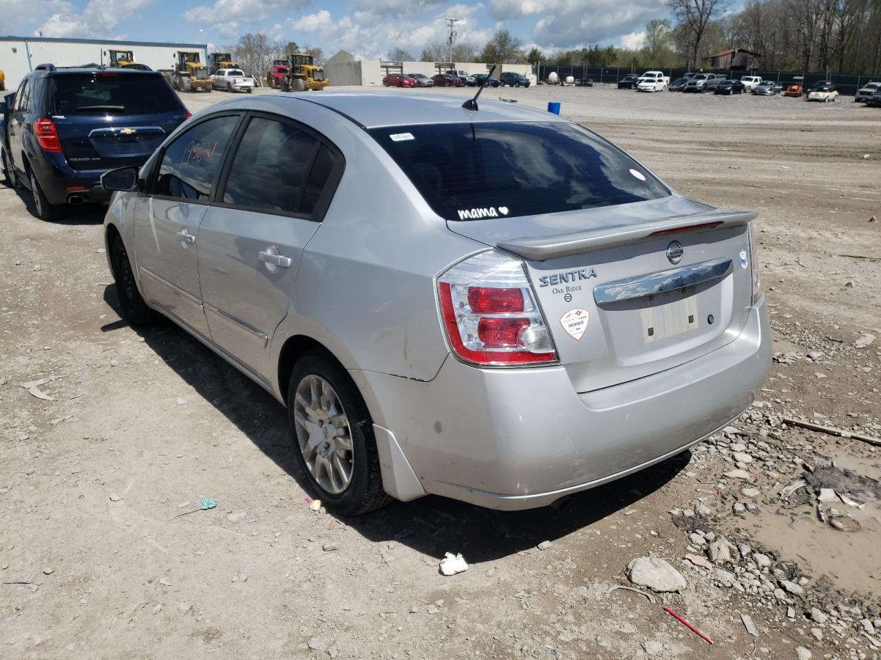 Photo 3 from auction – 2012 NISSAN SENTRA 2.0 with VIN 3N1AB6AP2CL641500
