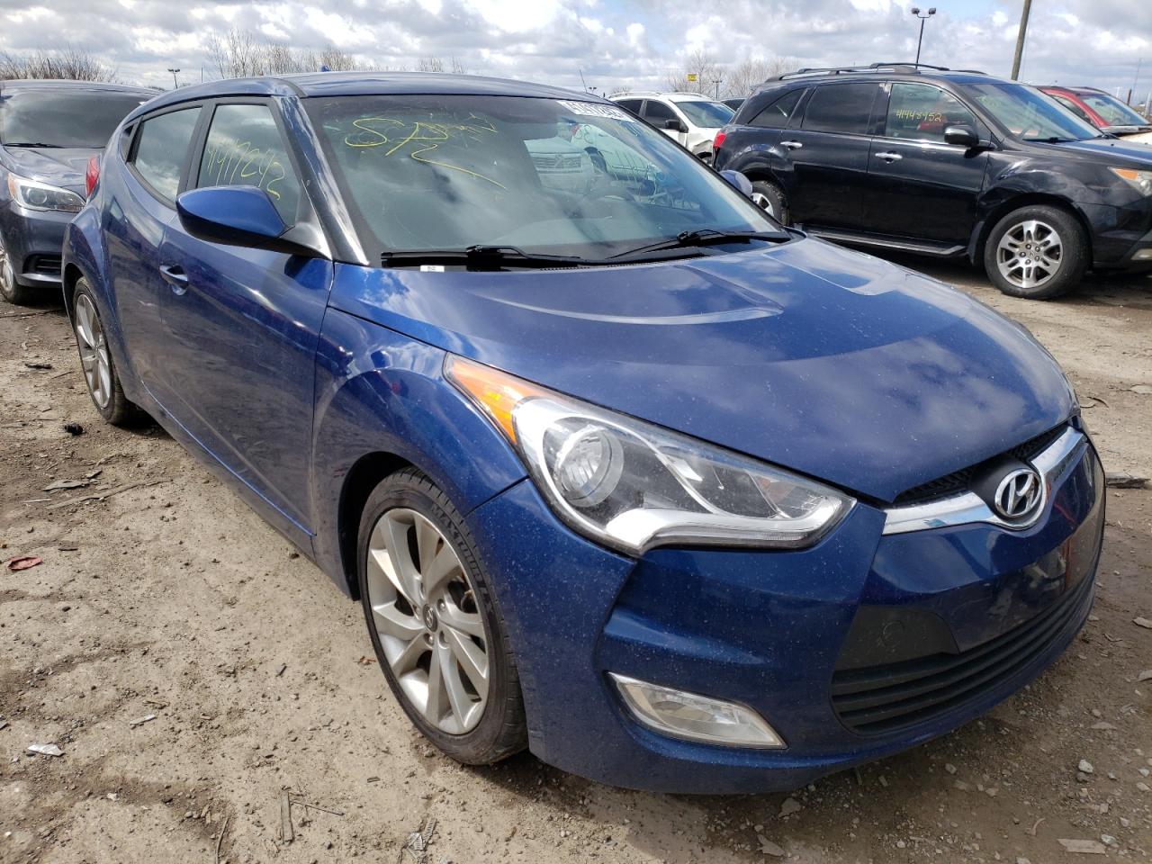HYUNDAI VELOSTER 2017 with VIN KMHTC6AD3HU306764 - Photo from auction