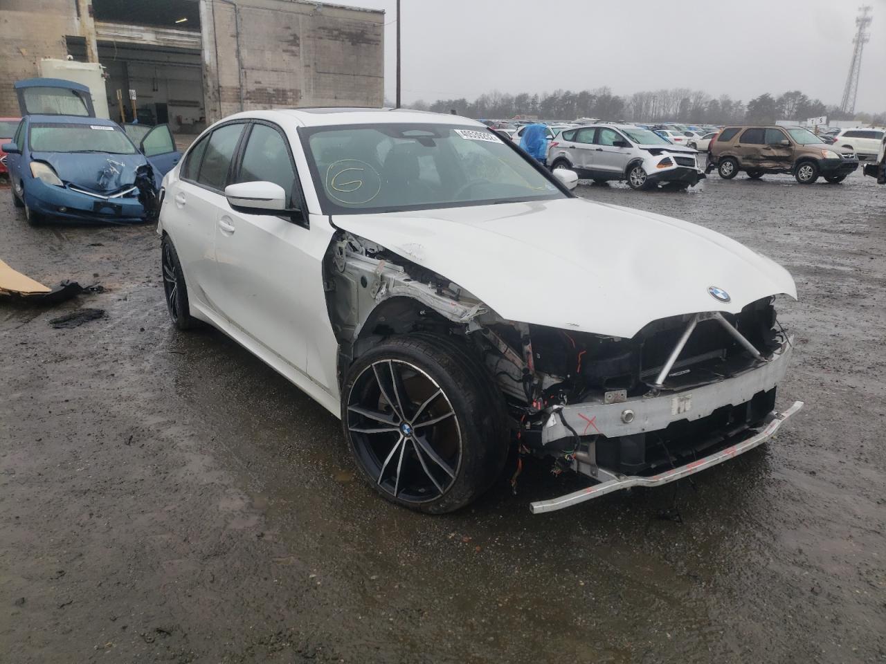 BMW 330XI 2019 with VIN WBA5R7C56KAJ81028 - Photo from auction