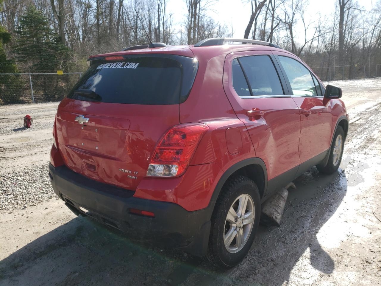 Photo 4 from auction – 2015 CHEVROLET TRAX 1LT with VIN KL7CJRSB9FB193854