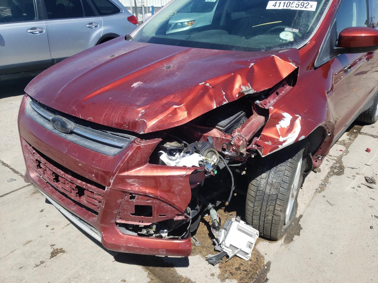 Photo 9 from auction – 2014 FORD ESCAPE SE with VIN 1FMCU9GX2EUD58284