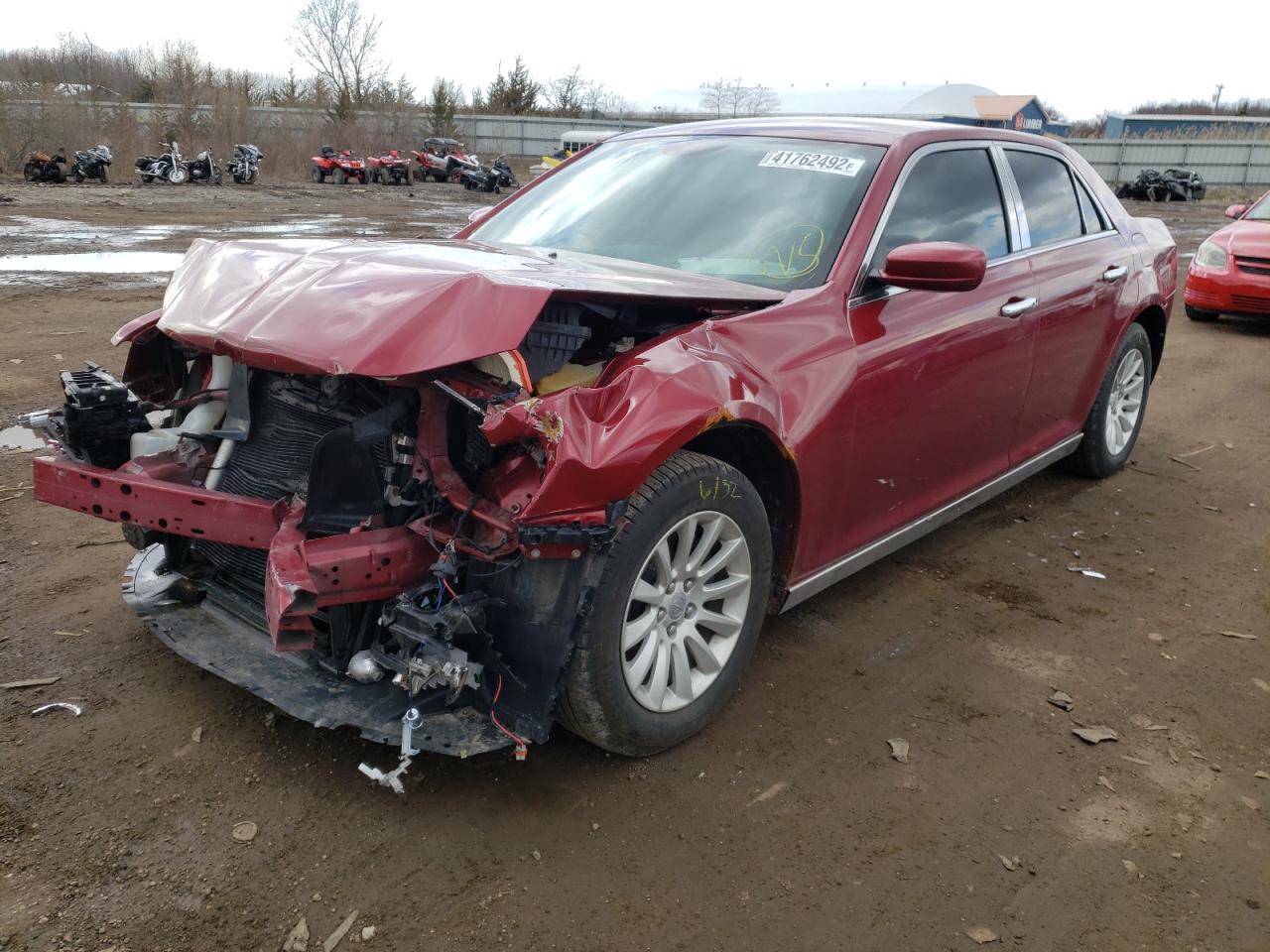Photo 2 from auction – 2015 CHRYSLER 300 LIMITE with VIN 2C3CCAAGXEH354766