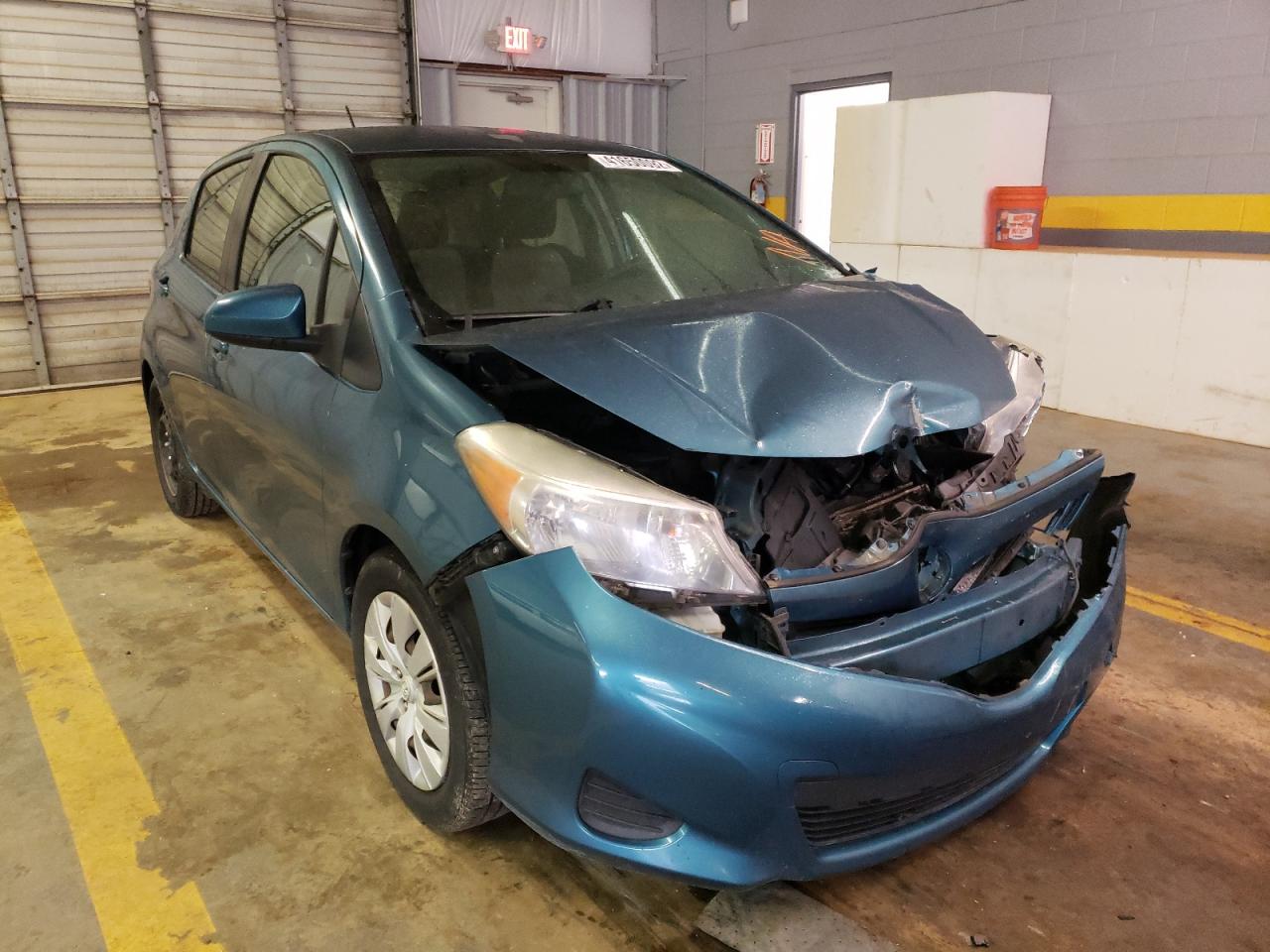 TOYOTA YARIS 2014 with VIN JTDKTUD30ED574609 - Photo from auction