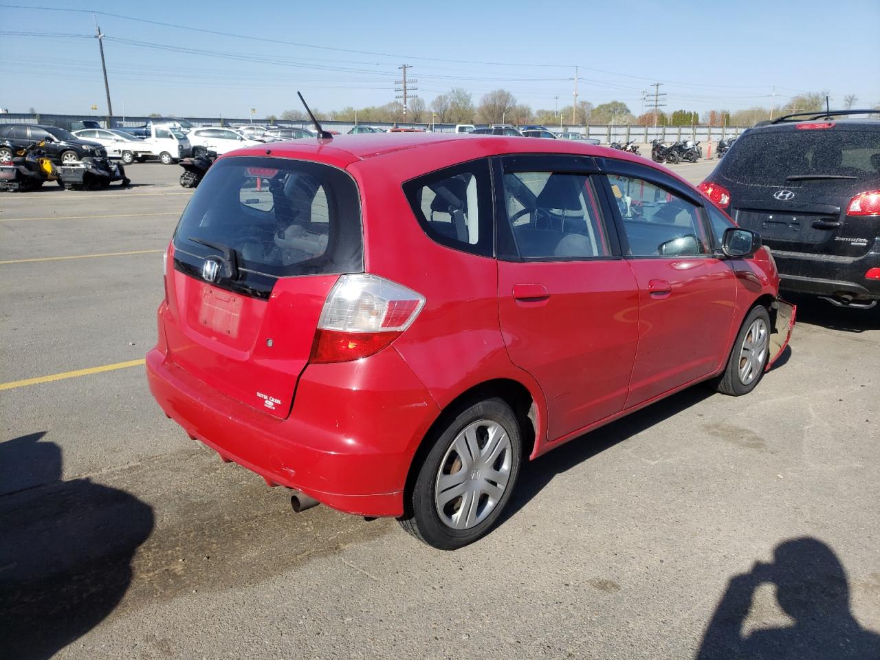 Photo 4 from auction – 2009 HONDA FIT with VIN JHMGE88229S003566