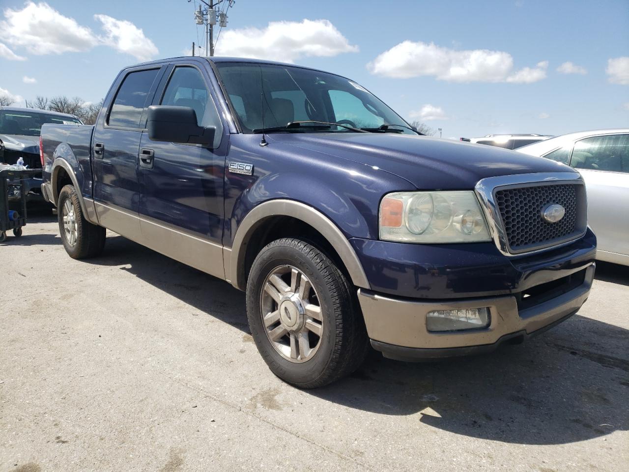 FORD F150 SUPER 2004 with VIN 1FTPW12554KD60337 - Photo from auction