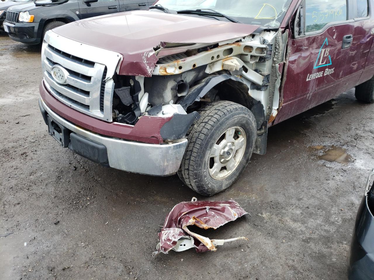 Photo 9 from auction – 2013 FORD F150 SUPER with VIN 1FTEX1CM3DFC73264