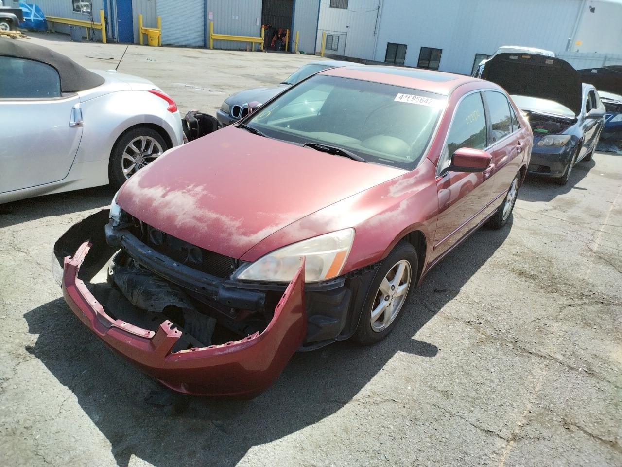 Photo 2 from auction – 2004 HONDA ACCORD EX with VIN JHMCM56884C032404