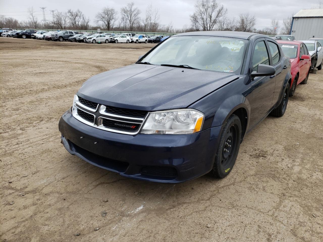 Photo 2 from auction – 2013 DODGE AVENGER SE with VIN 1C3CDZAB3DN614009