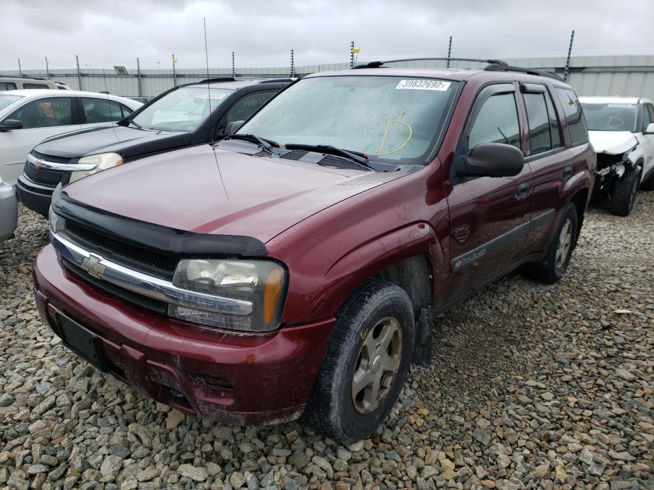 Photo 2 from auction – 2004 CHEVROLET TRAILBLAZE with VIN 1GNDT13S642324406