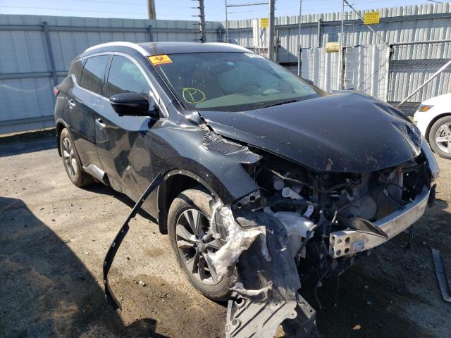 NISSAN MURANO S 2016 with VIN 5N1AZ2MG0GN166878 - Photo from auction