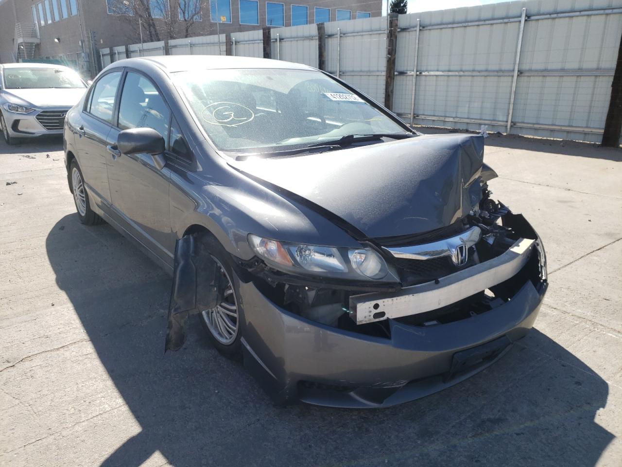 HONDA CIVIC LX 2011 with VIN 19XFA1F54BE004627 - Photo from auction