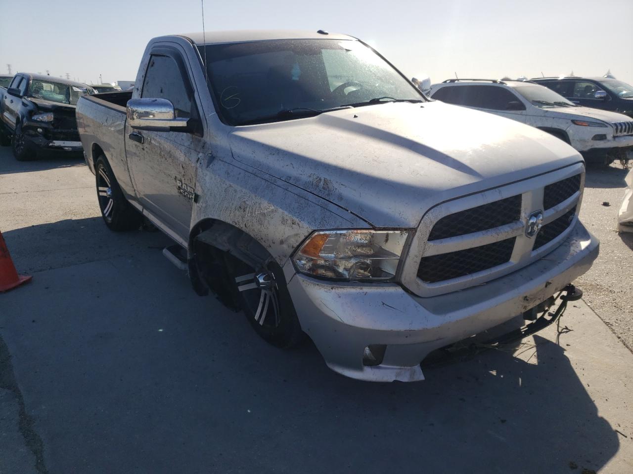 RAM 1500 ST 2014 with VIN 3C6JR6AT7EG102184 - Photo from auction