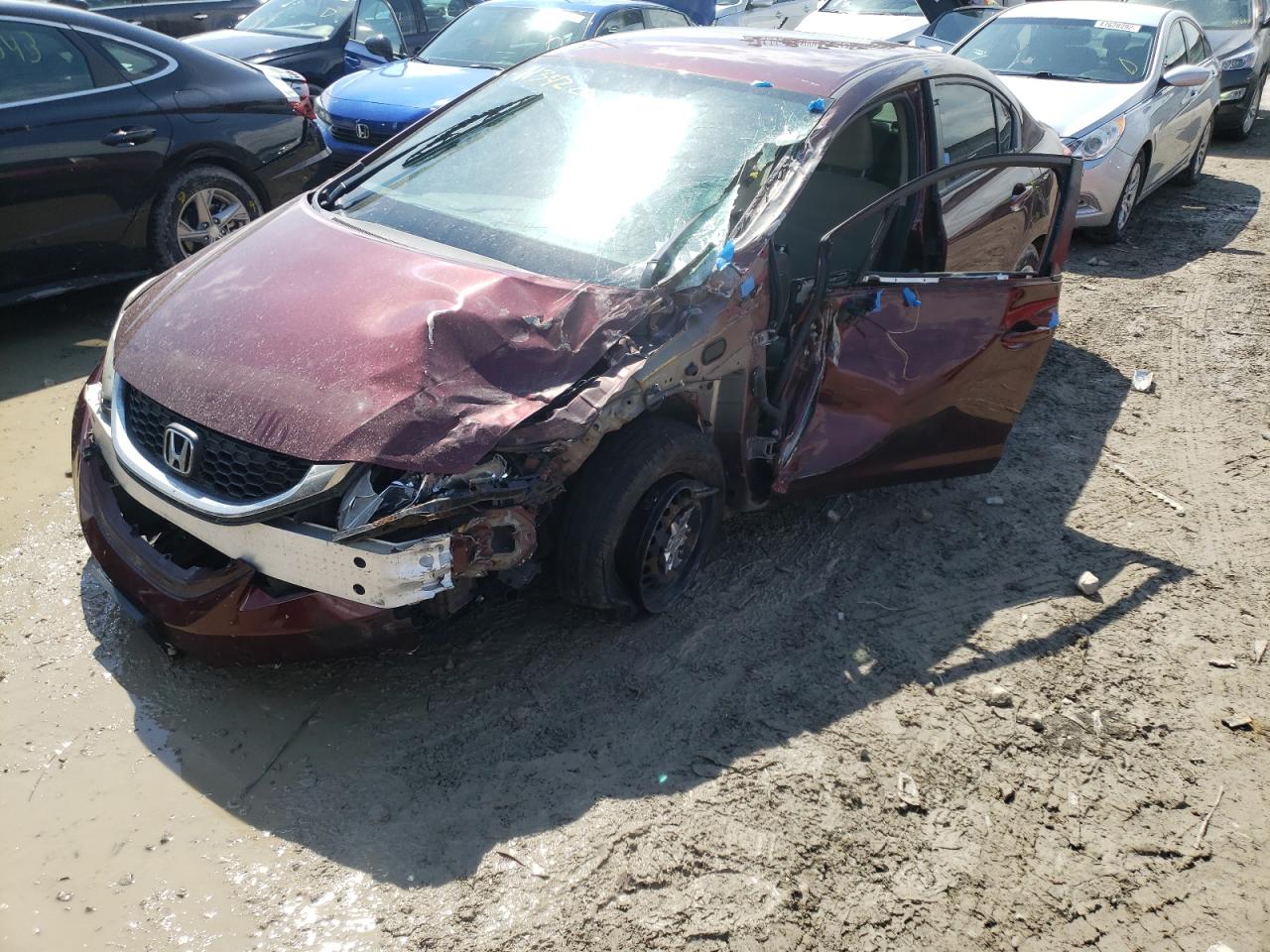 Photo 9 from auction – 2013 HONDA CIVIC LX with VIN 19XFB2F58DE098338