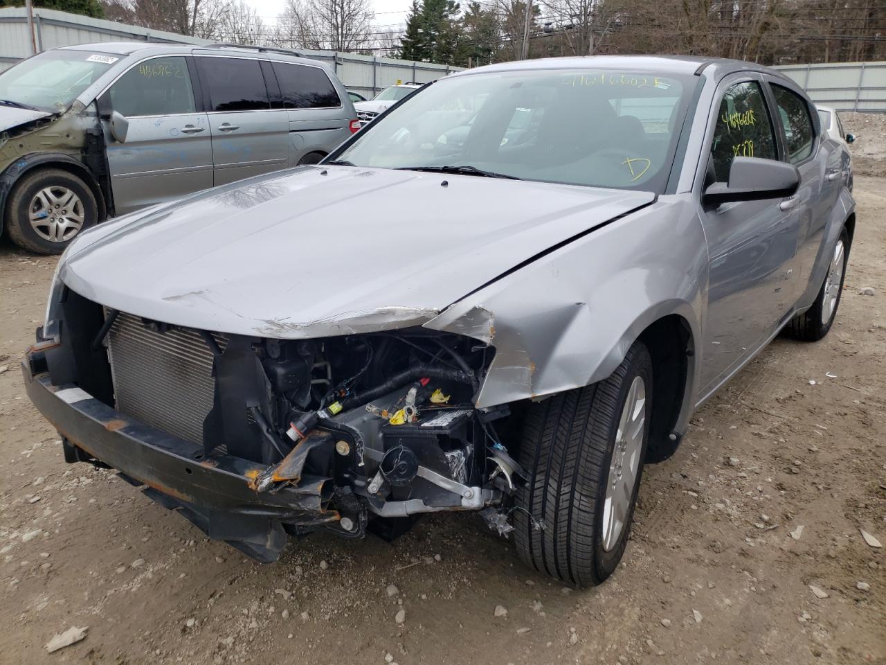 Photo 2 from auction – 2014 DODGE AVENGER SE with VIN 1C3CDZAB2EN228960