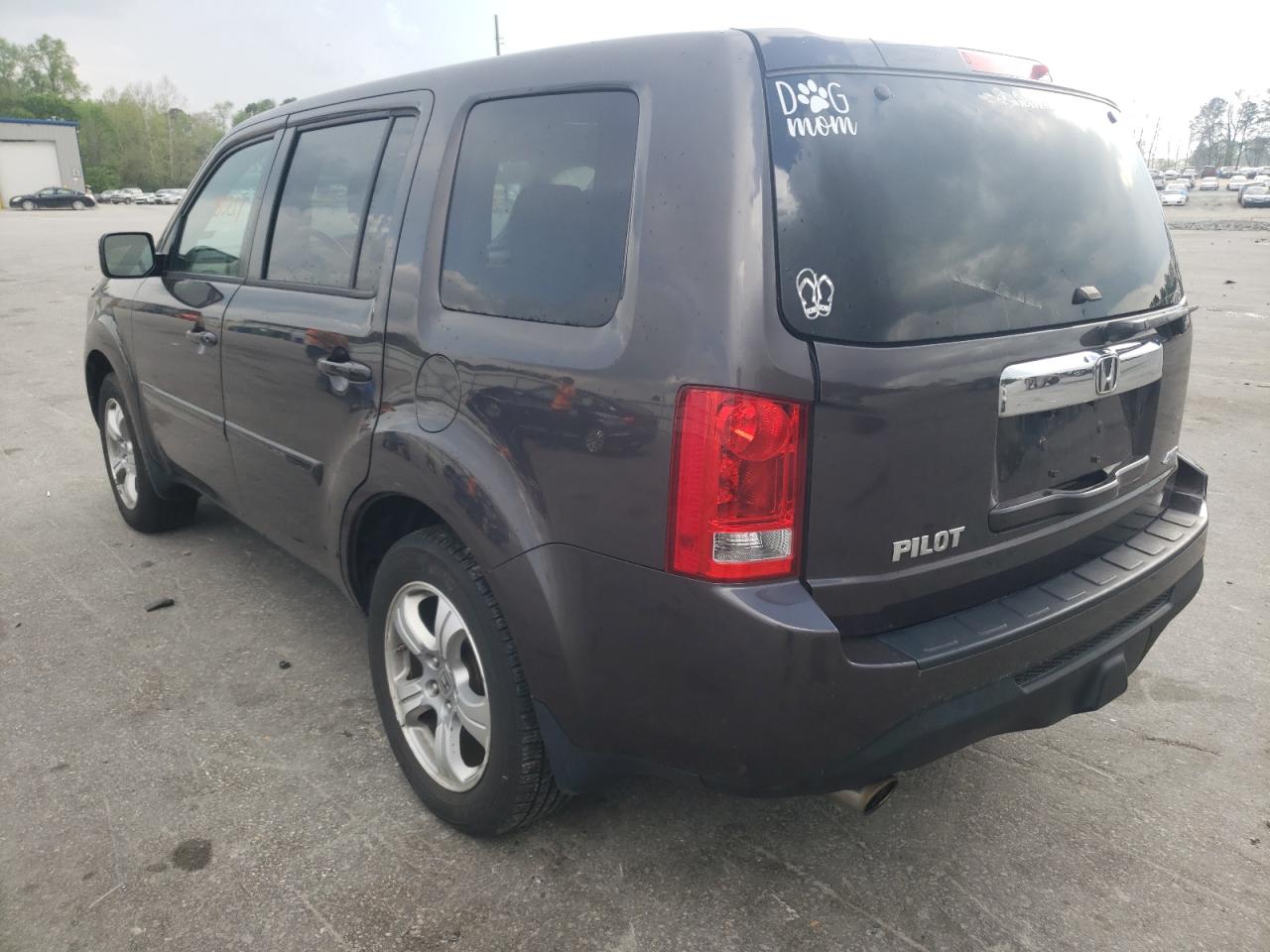 Photo 3 from auction – 2013 HONDA PILOT EXLN with VIN 5FNYF4H70DB067733