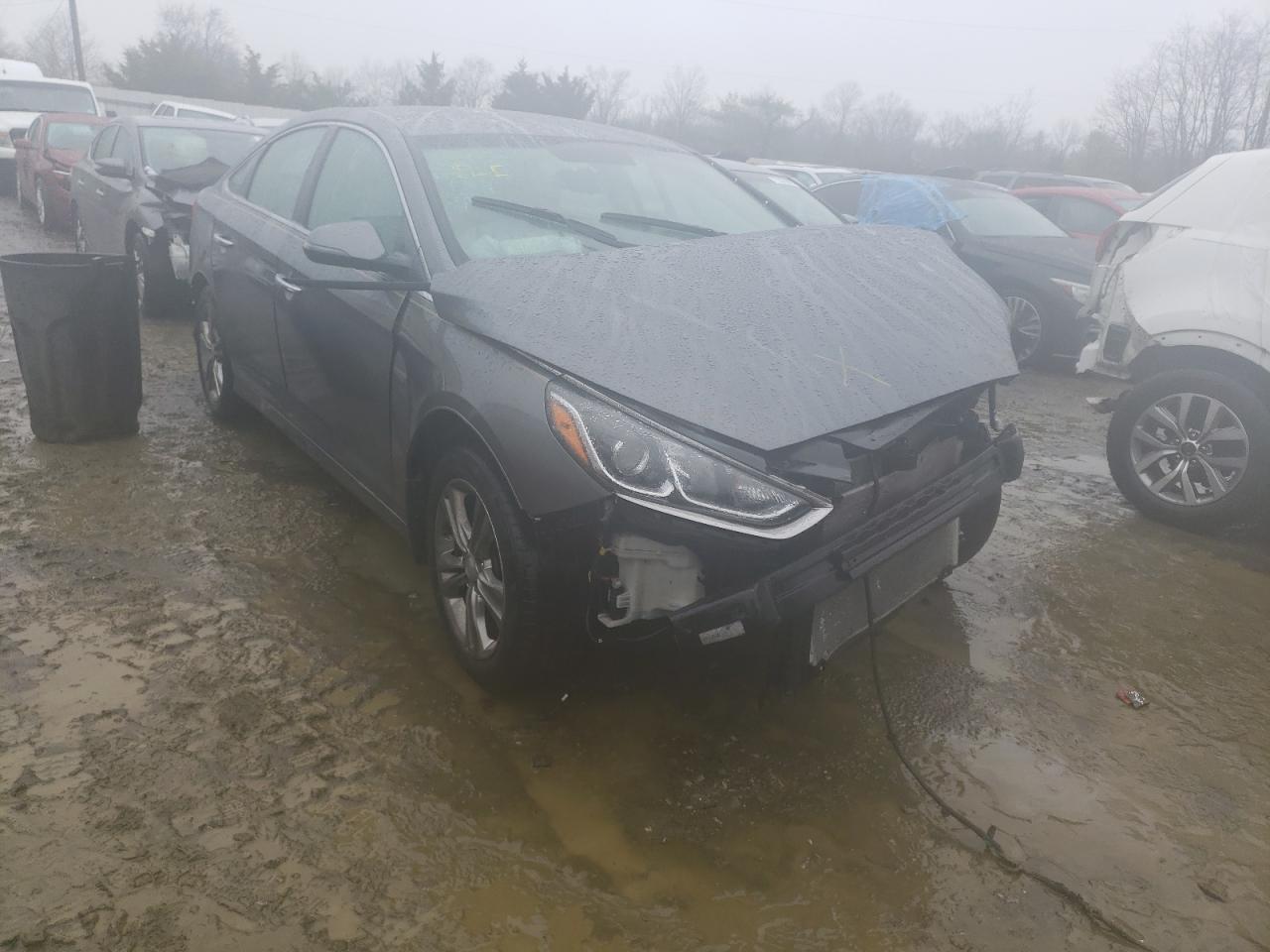 HYUNDAI SONATA SPO 2018 with VIN 5NPE34AF0JH657828 - Photo from auction