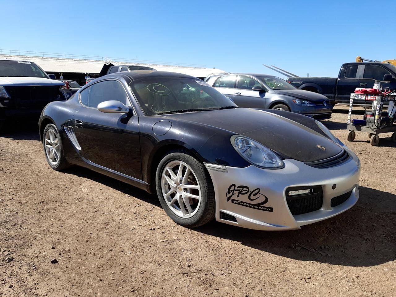 PORSCHE CAYMAN 2008 with VIN WP0AA29848U760748 - Photo from auction