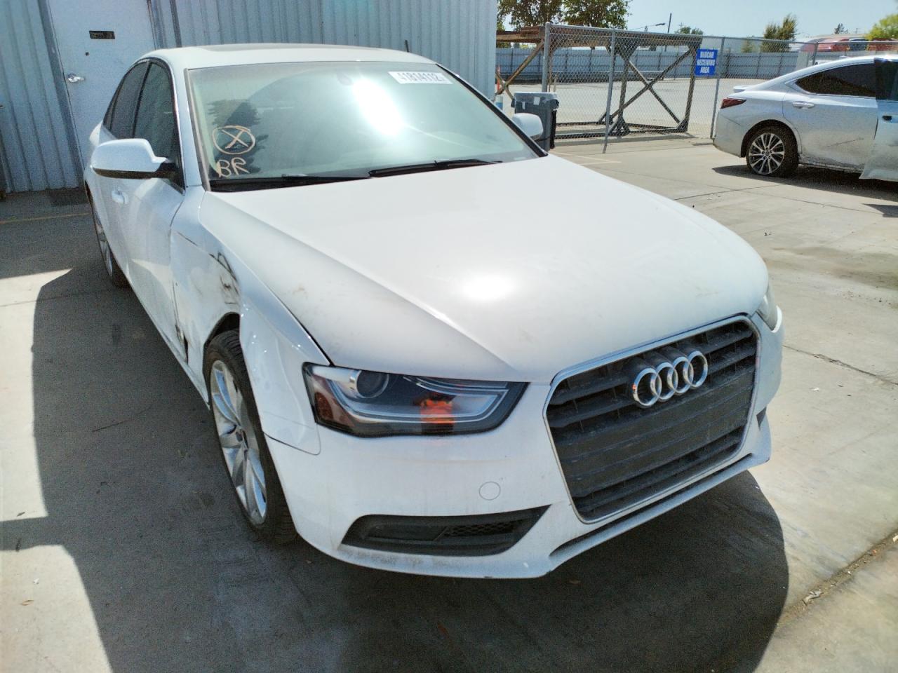 AUDI A4 PREMIUM 2013 with VIN WAUEFAFL8DN016514 - Photo from auction