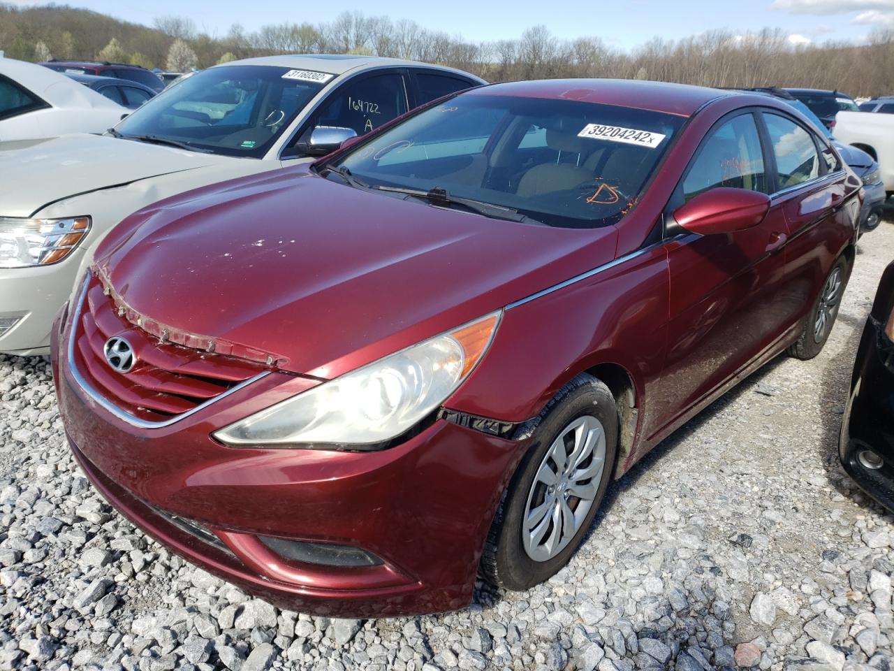 Photo 2 from auction – 2011 HYUNDAI SONATA GLS with VIN 5NPEB4AC6BH070365