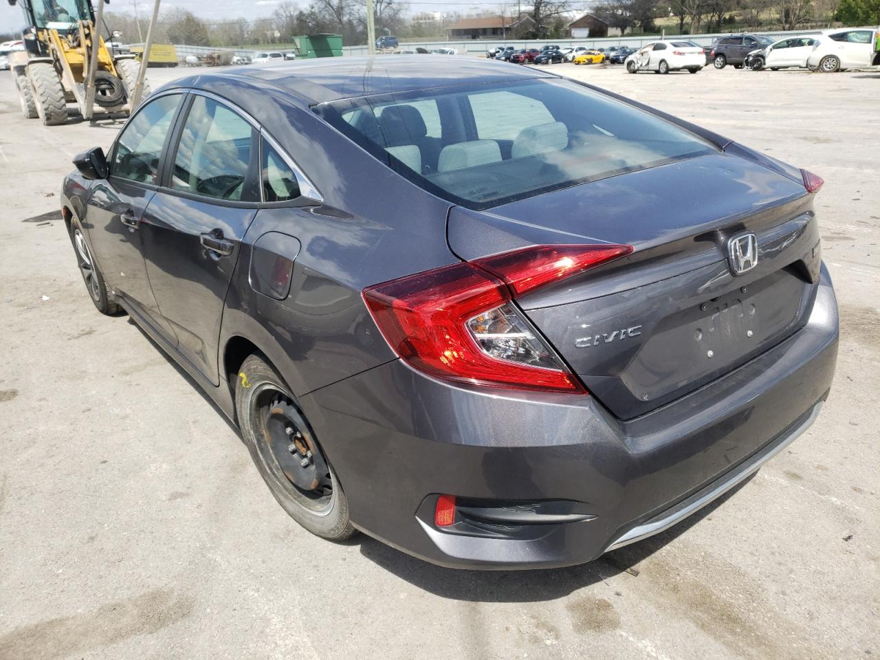 Photo 3 from auction – 2019 HONDA CIVIC LX with VIN 19XFC2F68KE011251