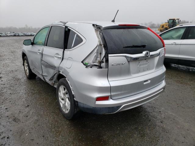 Photo 3 from auction – 2016 HONDA CR-V EX with VIN 2HKRM4H56GH612266