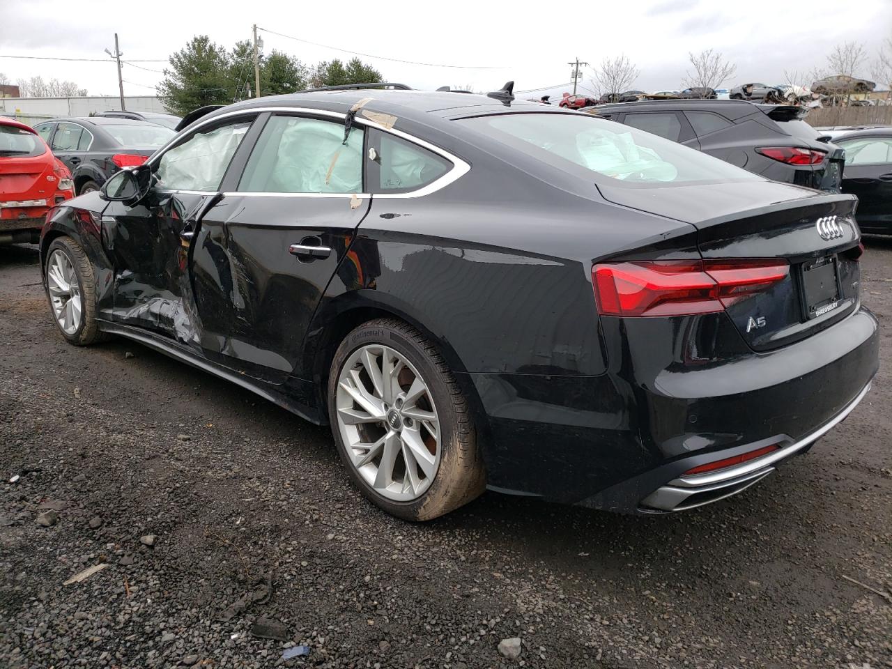 Photo 3 from auction – 2021 AUDI A5 PREMIUM with VIN WAUCBCF56MA008676