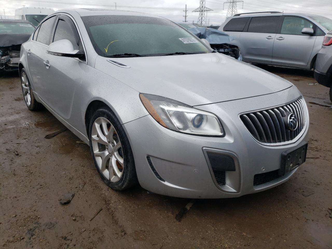 BUICK REGAL GS 2012 with VIN 2G4GV5GV2C9161115 - Photo from auction
