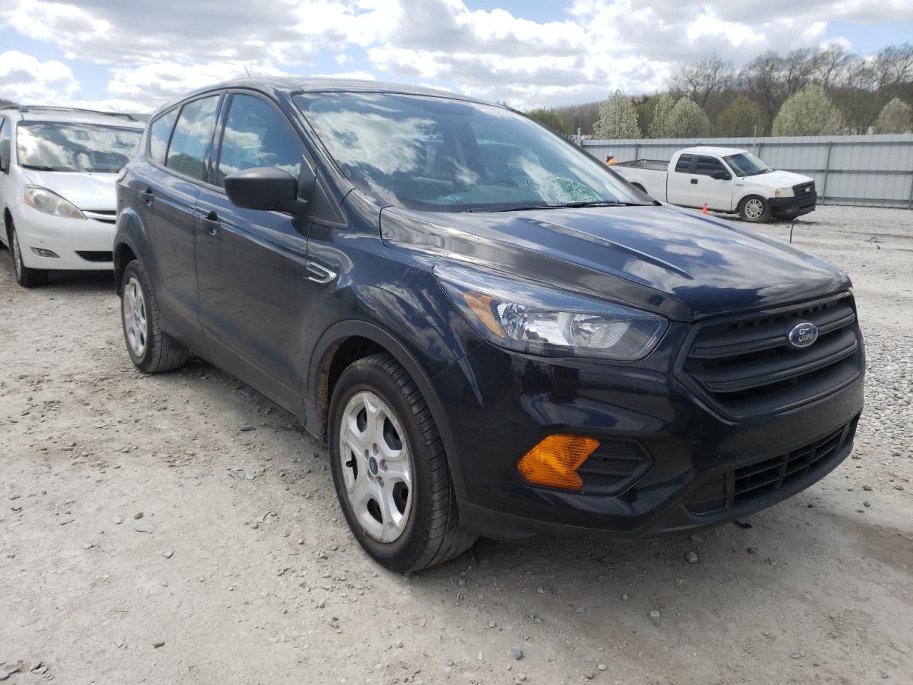 FORD ESCAPE S 2018 with VIN 1FMCU0F75JUB96500 - Photo from auction