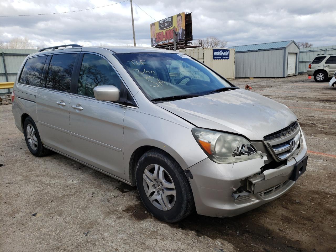 HONDA ODYSSEY EX 2006 with VIN 5FNRL38466B082639 - Photo from auction