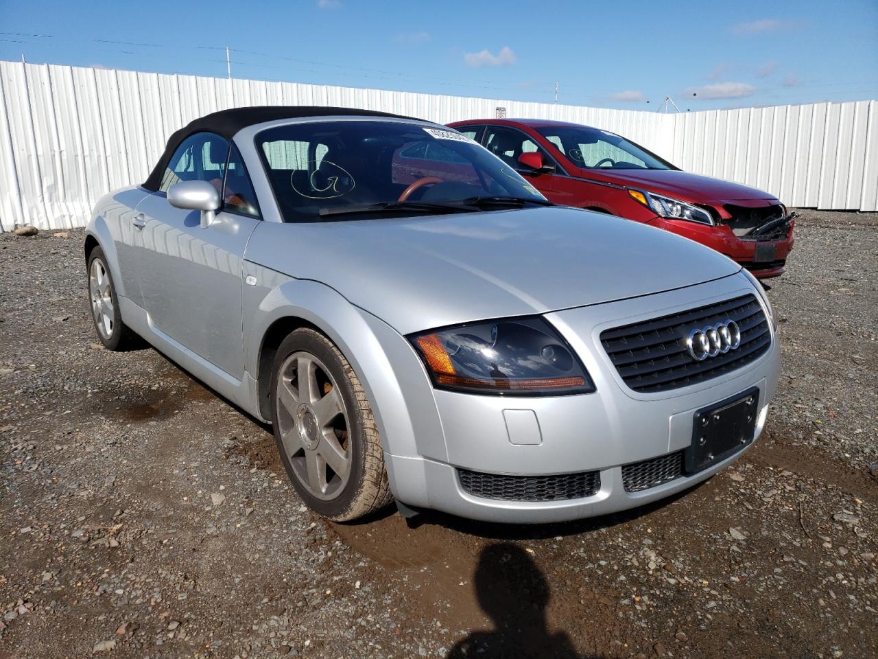 AUDI TT 2002 with VIN TRUTC28N821036652 - Photo from auction