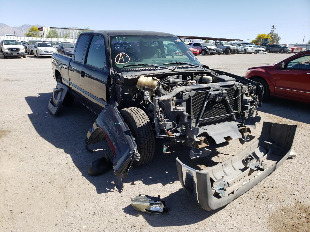 CHEVROLET SILVERADO 2005 with VIN 1GCEC19X15Z300314 - Photo from auction