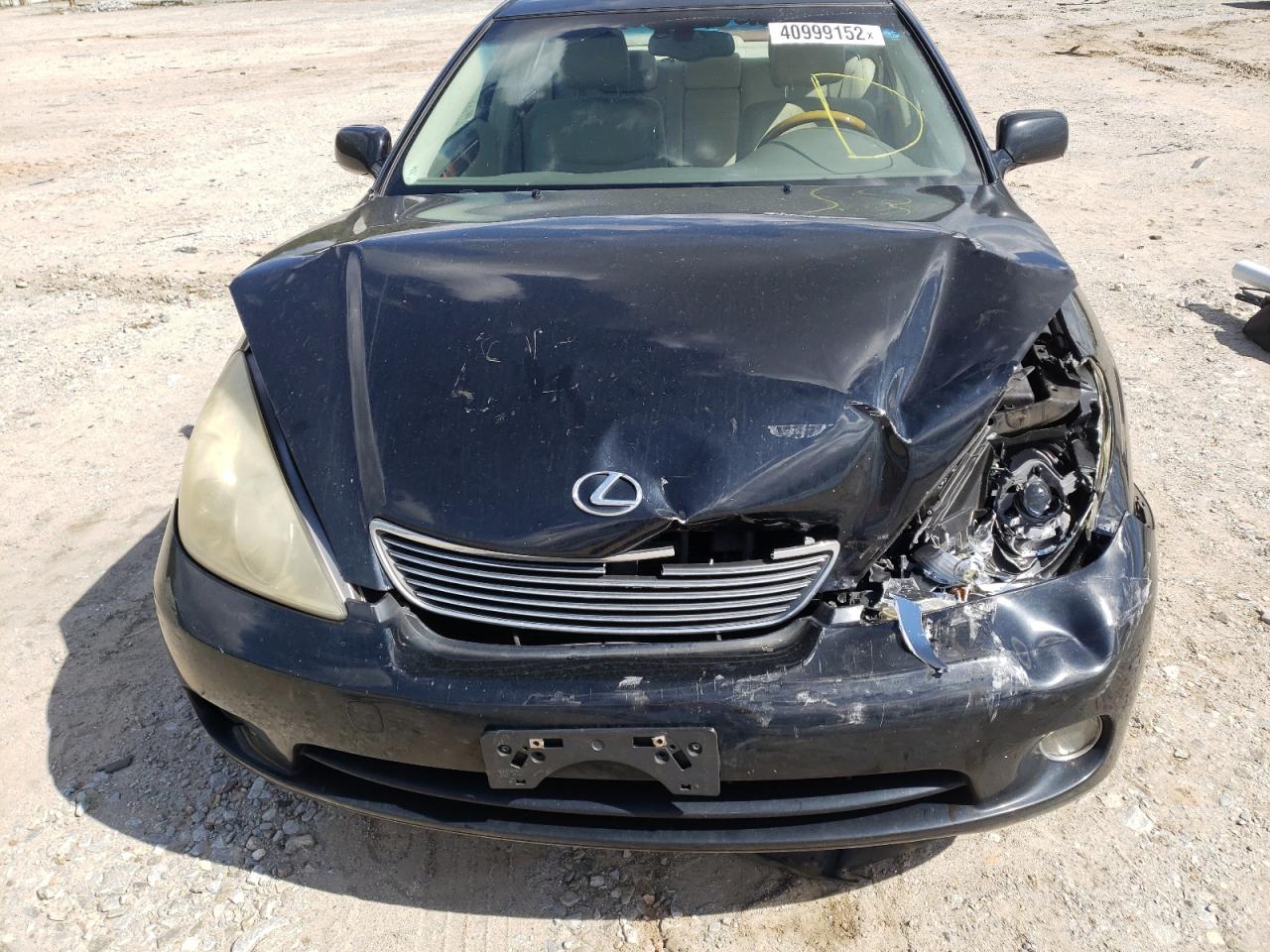 Photo 9 from auction – 2005 LEXUS ES 330 with VIN JTHBA30G855134347