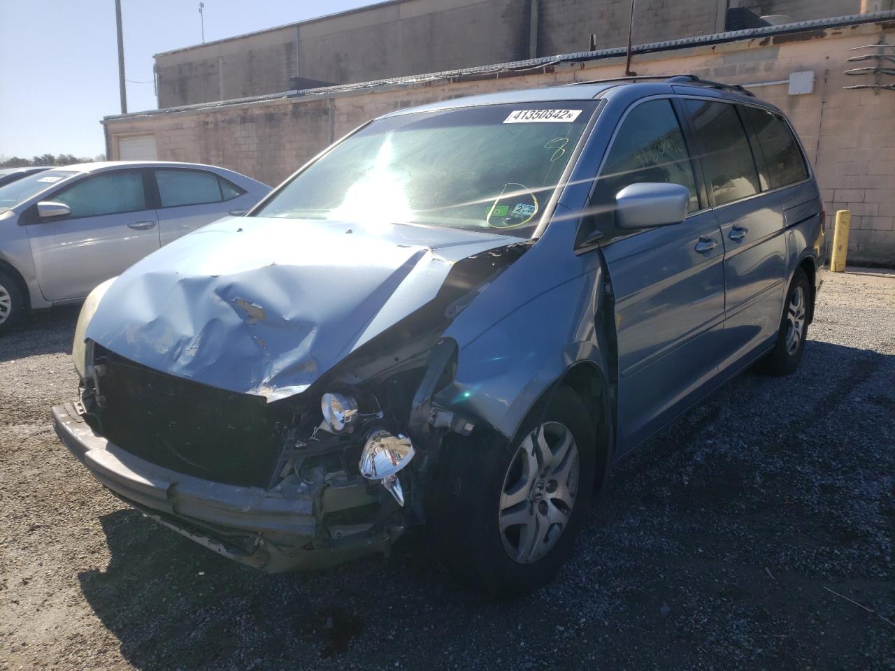 Photo 2 from auction – 2006 HONDA ODYSSEY EX with VIN 5FNRL38426B107567