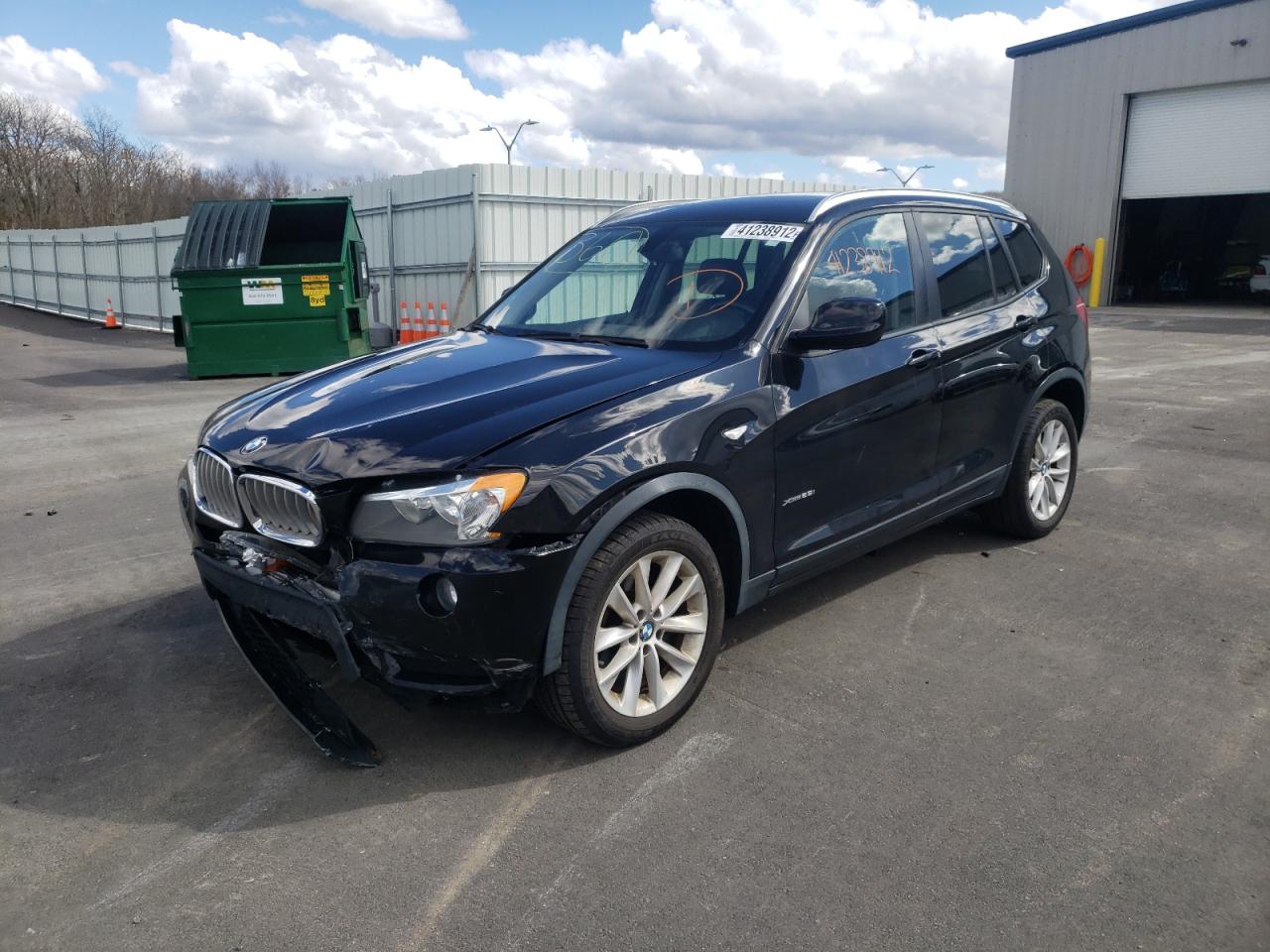 Photo 2 from auction – 2013 BMW X3 XDRIVE2 with VIN 5UXWX9C5XD0A15498