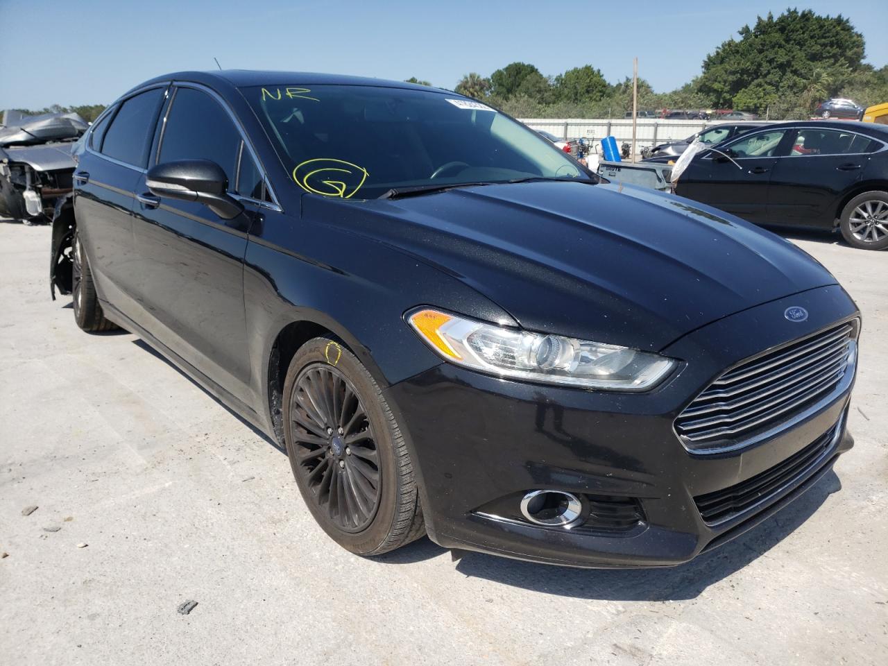FORD FUSION TIT 2015 with VIN 3FA6P0K96FR196221 - Photo from auction